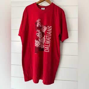 Vintage Y2K 90’s DISNEY 101 Dalmatians T Shirt Unisex One Size, Single Stitch